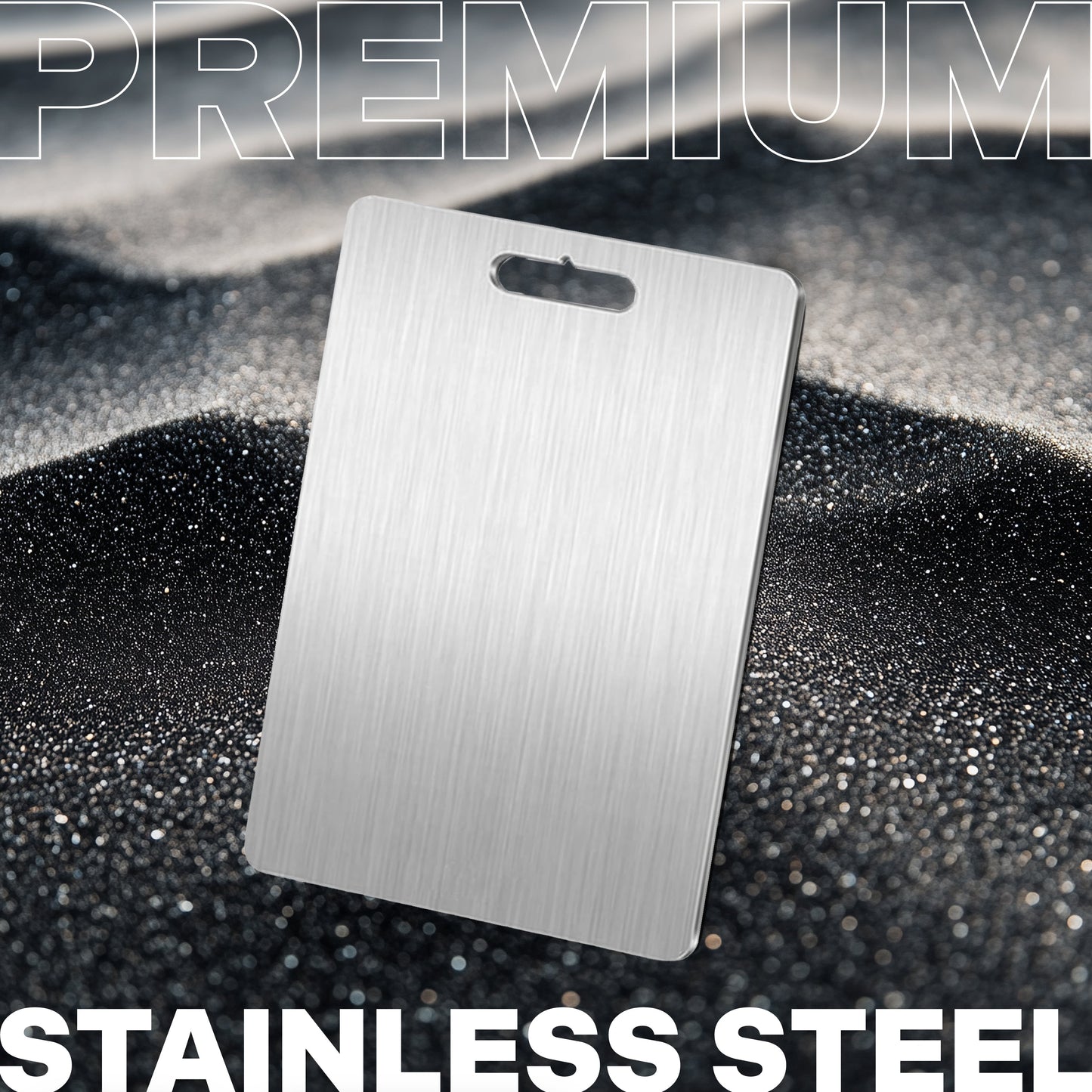 ChopChop™ USA 100% Pure Titanium Cutting Board | Flash Sale Ends Midnight
