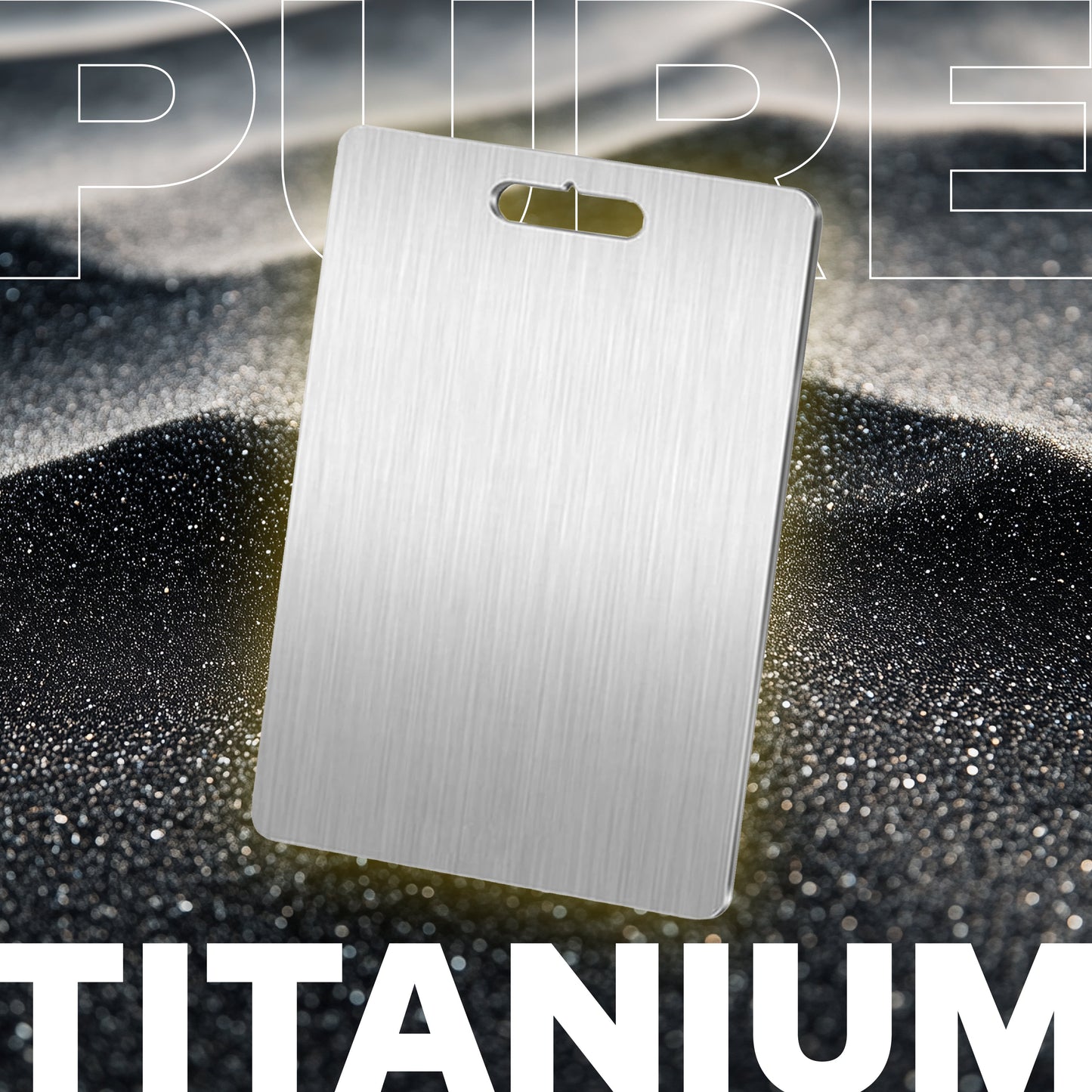 ChopChop™ USA 100% Pure Titanium Cutting Board | Flash Sale Ends Midnight