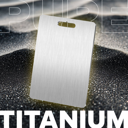 ChopChop™ USA 100% Pure Titanium Cutting Board | Flash Sale Ends Midnight