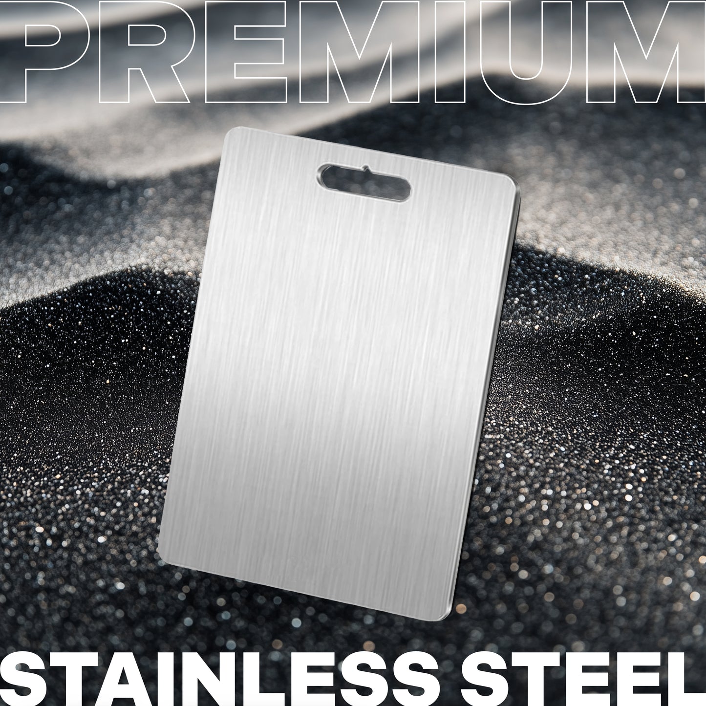 ChopChop™ USA 100% Pure Titanium Cutting Board | Flash Sale Ends Midnight